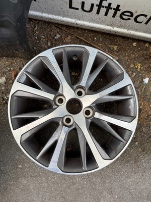 15 Inch Alloy Wheel Rim 15x5J ET39 Rim 1x Toyota Yaris III XP13 2018 CMS-1007/7