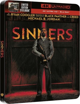 BLOOD & SINNERS (2025) - 4K UHD + BLU-RAY STEELBOOK - NEU+OVP - MICHAEL B JORDAN