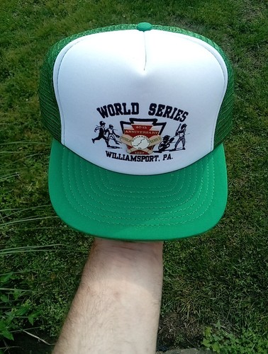 Perfect Vintage 1987 LLWS 40th Little League World Series Baseball Hat w/ Pin - Picture 10 of 10