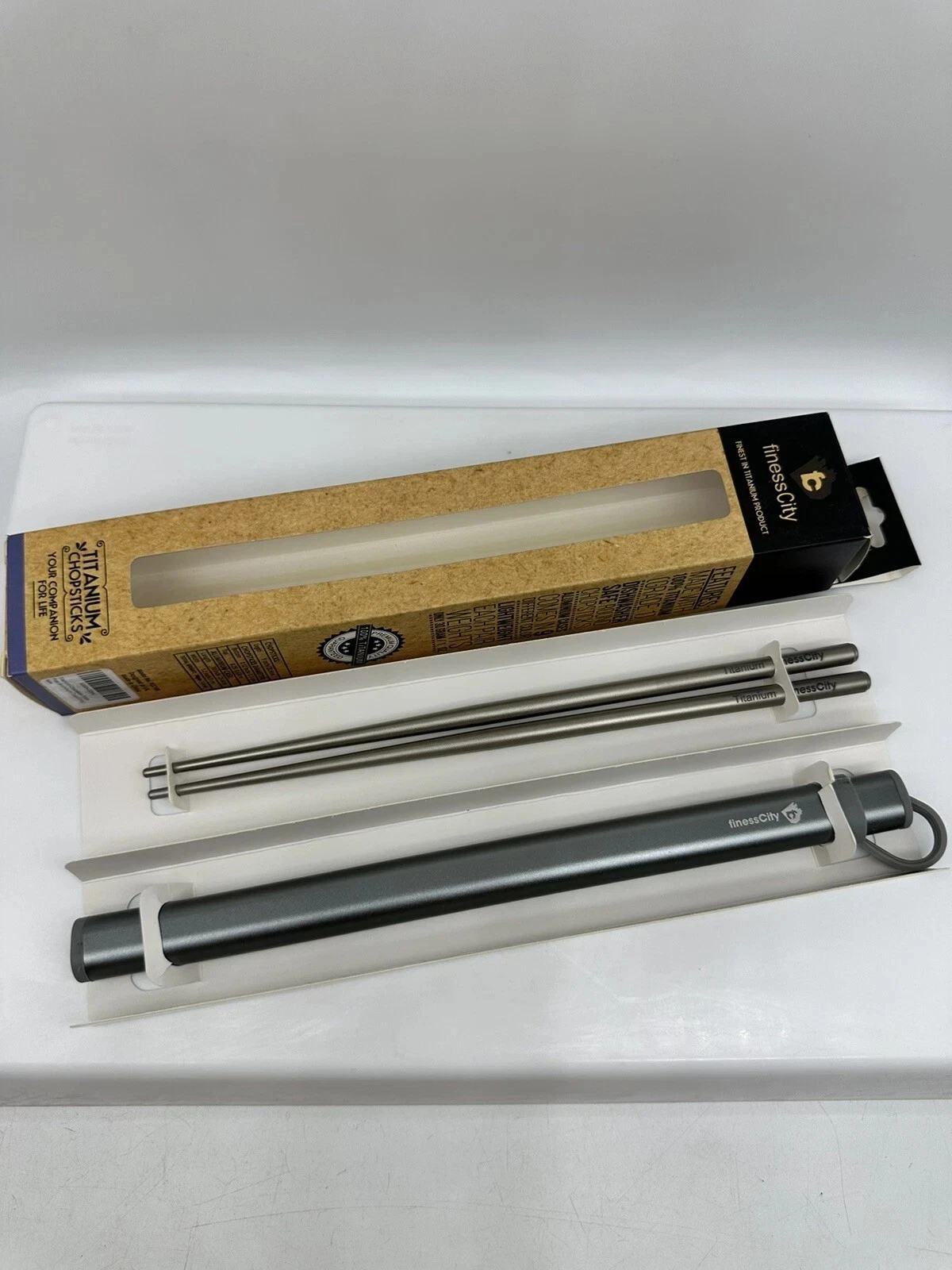 FinessCity Titanium Chopsticks - Thumbnail 4
