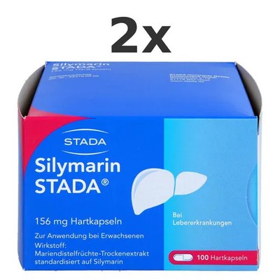 2x Silymarin Stada 156 mg Hartkapseln Set 100 St - PZN 18701424
