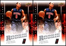 Upper Deck Rookie Standouts Jerryd Bayless (2) Card Lot - LIMITED EDITION – R...