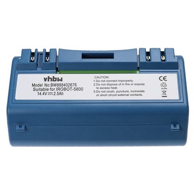 Akku für iRobot Scooba 5806 330 340 390 5800 34001 350 380 385 2500mAh 14,4V