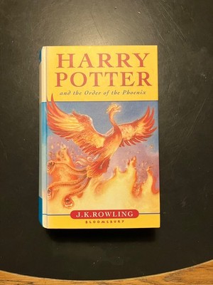 Harry Potter And The Order Of The Phoenix First Edition Print Error 766 Pages
