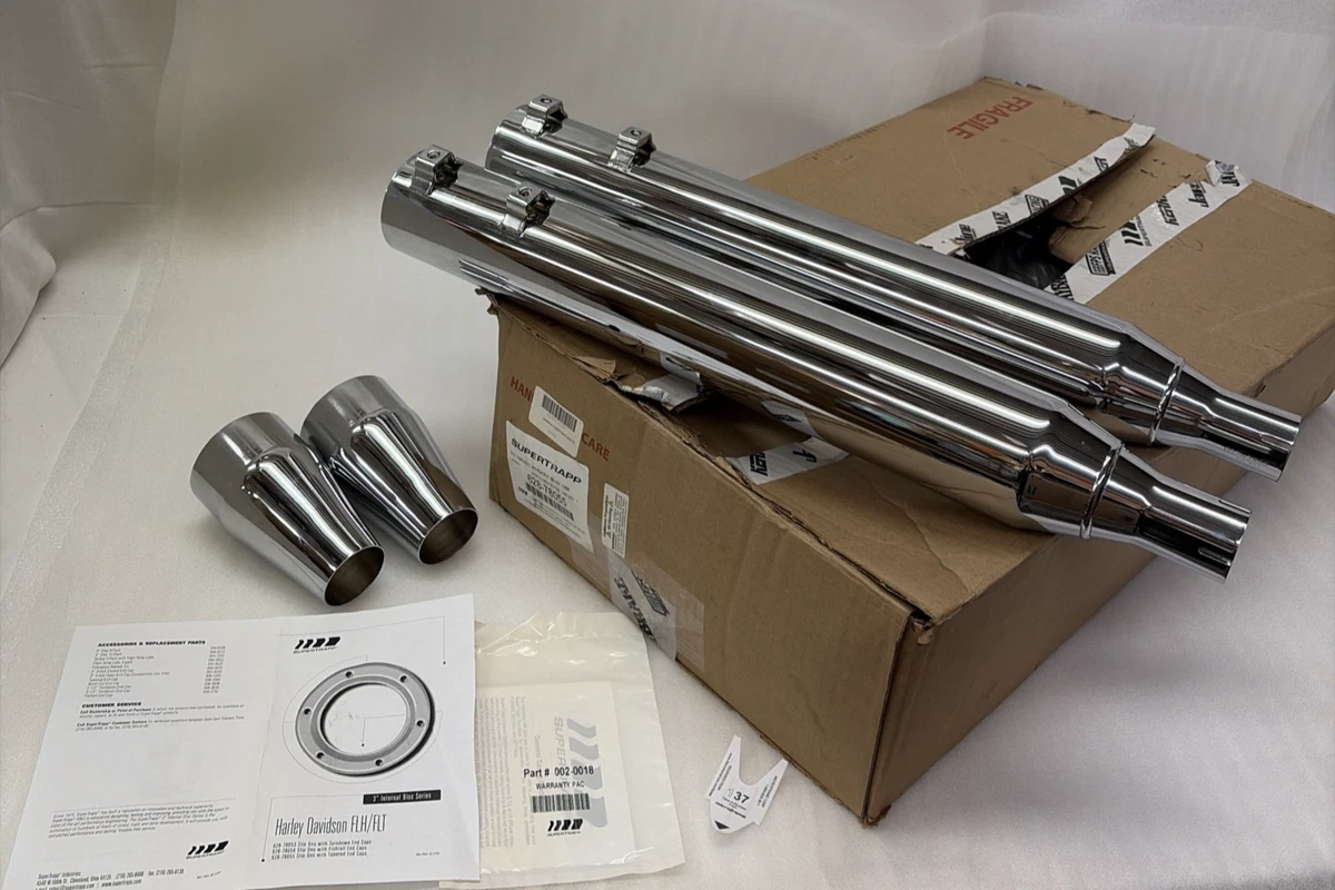 Supertrapp Motorcycle Parts for Harley-Davidson for sale | eBay