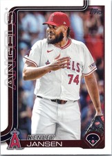2025 Topps #375 Kenley Jansen Angels