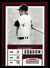 Reggie Jackson 2017 Panini Contenders Draft Picks #20 Sun Devils Baseball *174