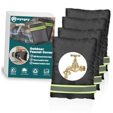 Thicken Outdoor Faucet Covers for Winter Freeze Protection, 4 Pack 7" 4-pack-B