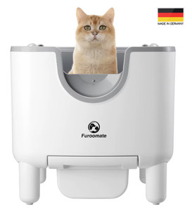 Self Cleaning Cat Litter Box Automatic Open Top Smart Litter Box Odor Control