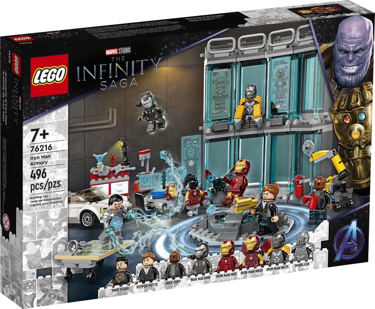 helmet iron man lego 76165 (Pre-Owned) Christmas presents and personal treats for anyone interested in model making or comic This is all 5 of