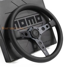 Momo Prototipo P5 Black Edition 350mm14inch Steering Wheel Genuine Pu Leather Momo Prototipo P5 Black Edition 350mm14inch Steering Wheel Genuine Pu Leather