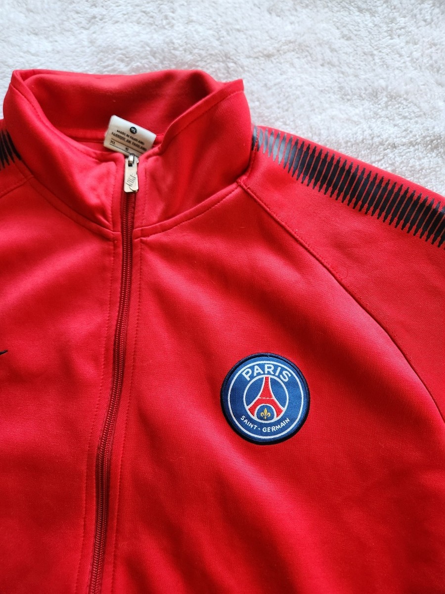 Nike PSG France Soccer Track Jacket Paris Saint-Germain Mens L XL