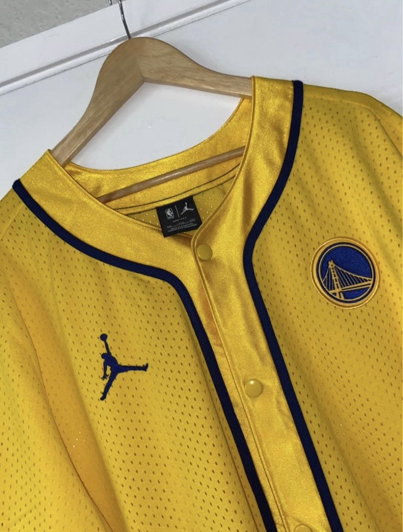 Nike Jordan Golden State Warriors Jersey Men’s Sz 2XL thumbnail 2
