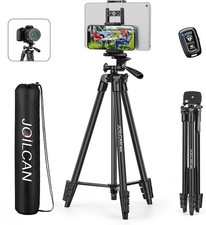 67 Inch Aluminum Camera Tripod for Phone Tablet Video Vlog Travel With Remote...