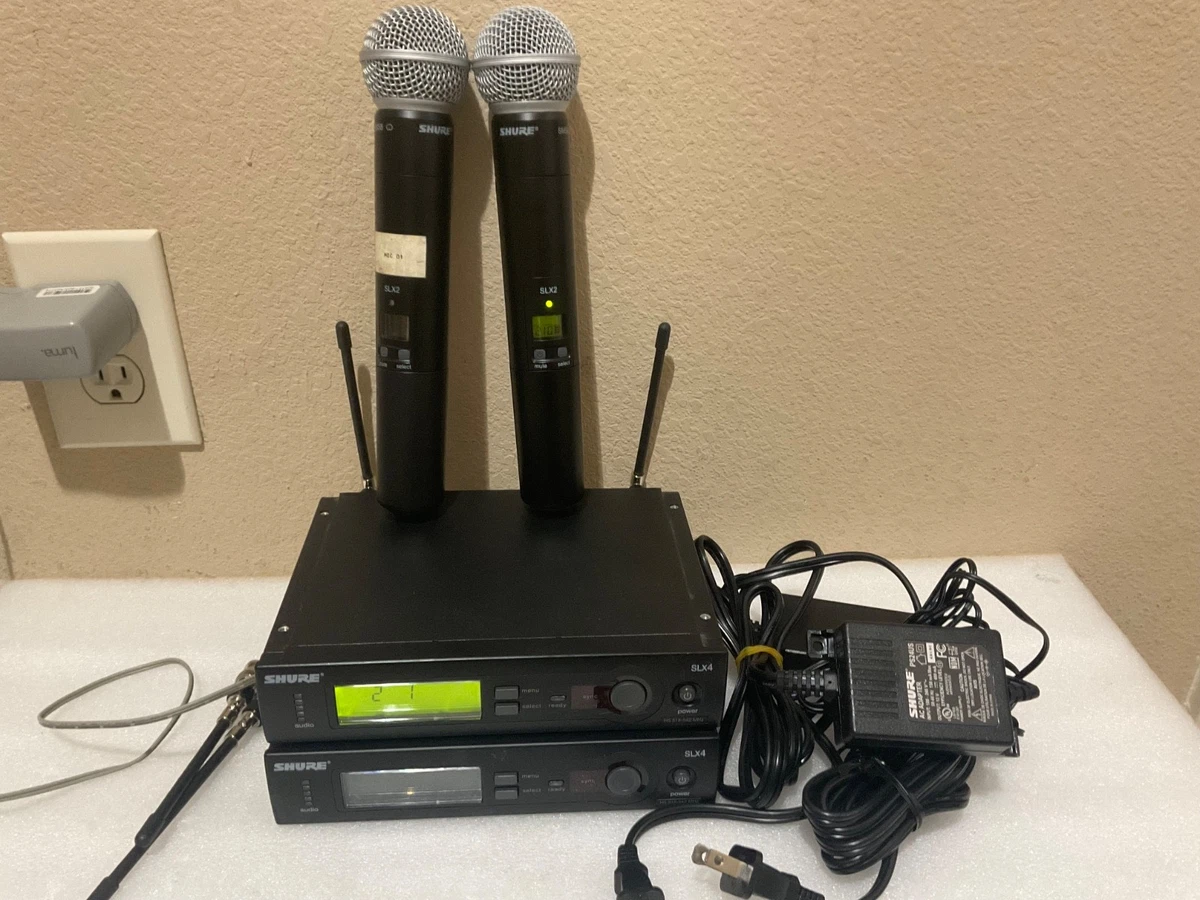 Shure SLX24/SM58 Pro Audio Microphones for sale | eBay