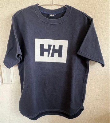 Helly Hansen Logo Sweat T-Shirt Navy M Used