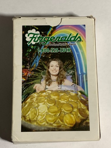 Carte da gioco Fitgerald's Casino Reno Nevada  - Foto 1 di 4