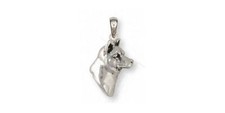 Shiba Inu Pendant Jewelry Sterling Silver Handmade Dog Pendant SI2-P