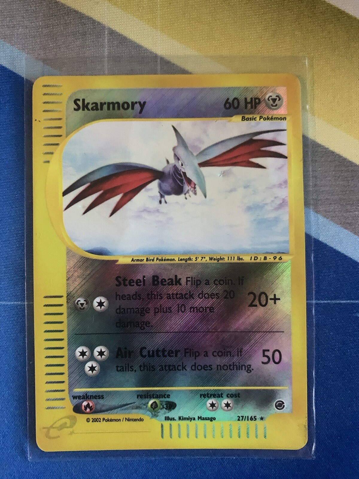 Pokémon TCG - Skarmory 27/165 Expedition Base Set Reverse Holo