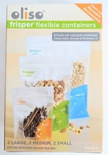 Oliso Frisper Flexible Standup Storage Container Vacuum Bags