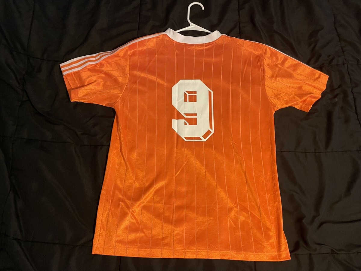 Van Basten Netherlands 1982 1983 Soccer Football Kit Jersey Adidas