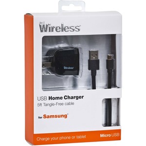 Just Wireless Home Charger Microusb Wall Charger With 5ft Cable Usa Seller Ebay