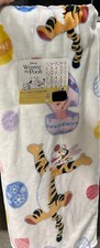 Disney Winnie The Pooh Easter Plush Throw Blanket 50x70 Tigger Piglet Pooh 2025 