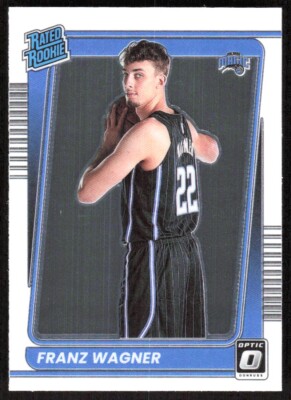 2021-22 2520E Donruss Optic RATED ROOKIE Franz Wagner Rookie Orlando Magic #185