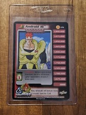 DBZ CCG Android 16 #176 Unlimited Cell Saga LP/MP Starter Lv1 Dragon Ball Z 2001