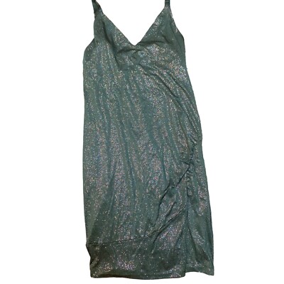 Emerald Sundae Womens Neck Shimmer Dress Green Sparkle Size 18 NWT | eBay Emerald Sundae Womens Neck Shimmer Dress Green Sparkle Size 18 NWT | eBay