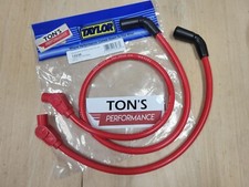 Taylor 13236 409 Red 10.4mm Plug Wires Harley H-d Flt Flht Flhr Fltr 2009-2015