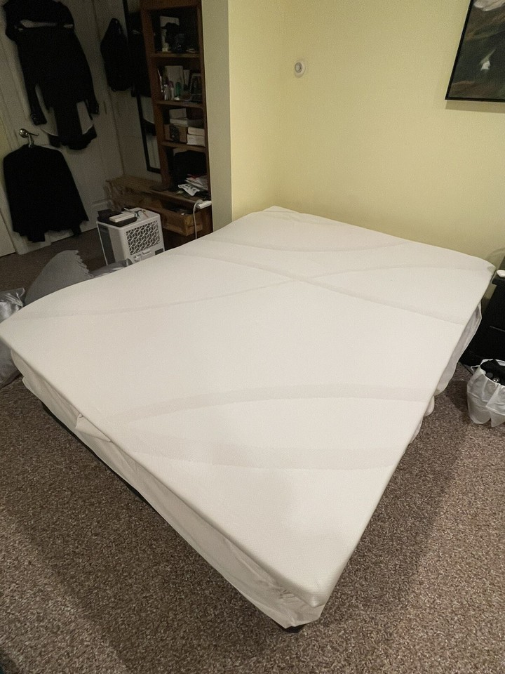 Tempur Pedic 11284150 Medium Firm Supreme 3 Inch Mattress Topper Queen Size eBay