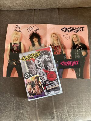 Rare Crashdiet Rest In Sleaze Tour DVD Glam Hard Rock Dave Lepard