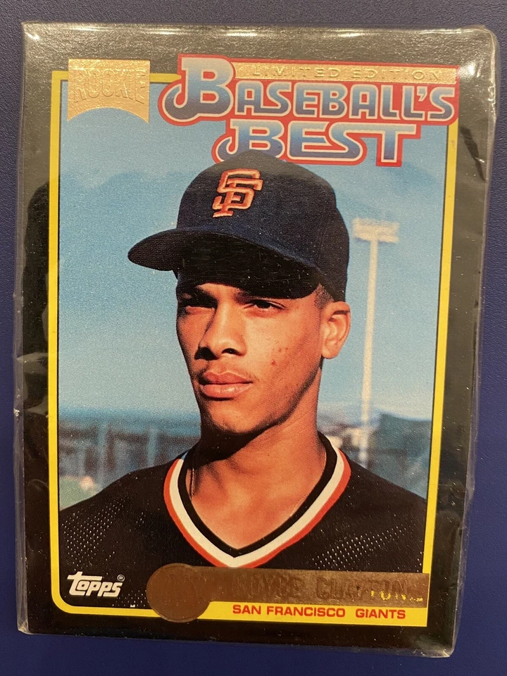 RARO 1992 Topps McDonald’s Baseball’s Best - SIN ABRIR - PAQUETE DE 5 TARJETAS - ¡Joe Carter!! Foto 3 de 3