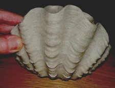 Vintage Croscill Ceramic Wavy Sand Finish Vase -Use In any Room