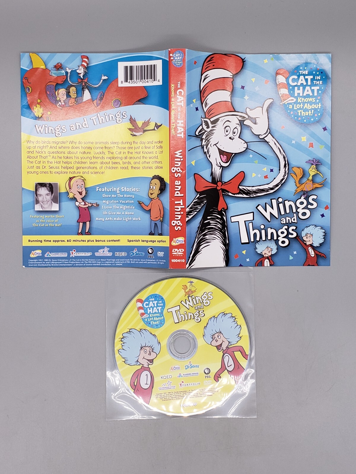 The Cat in the Hat Knows a Lot About That Wings and Things (DVD, 2010