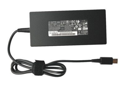 USB Tip 20V 12A 240W AC Adapter Charger For MSI Creator Z17 A12UGST-054 Square