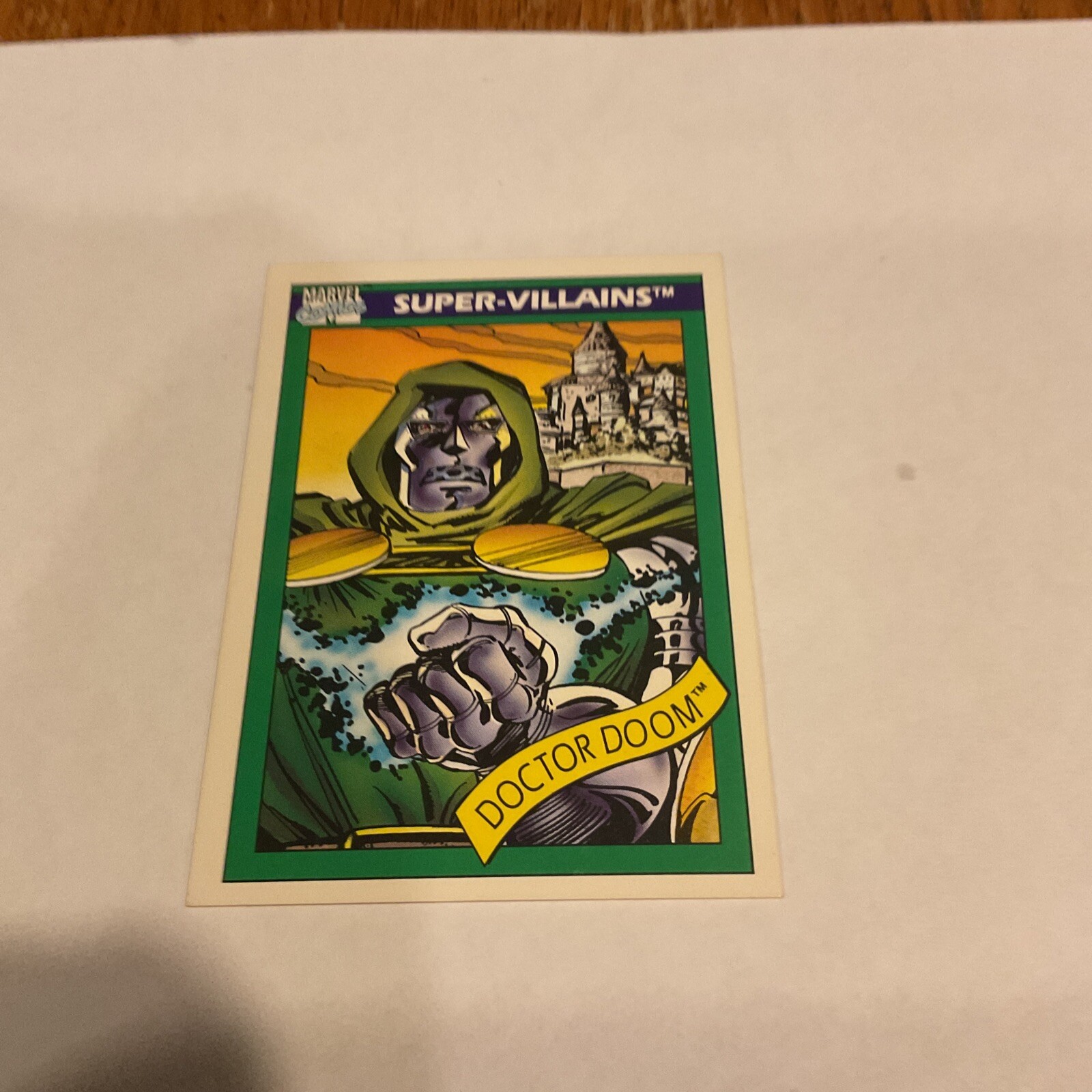 1990 Impel Marvel Universe Series 1 #60 Doctor Doom Super-Villains