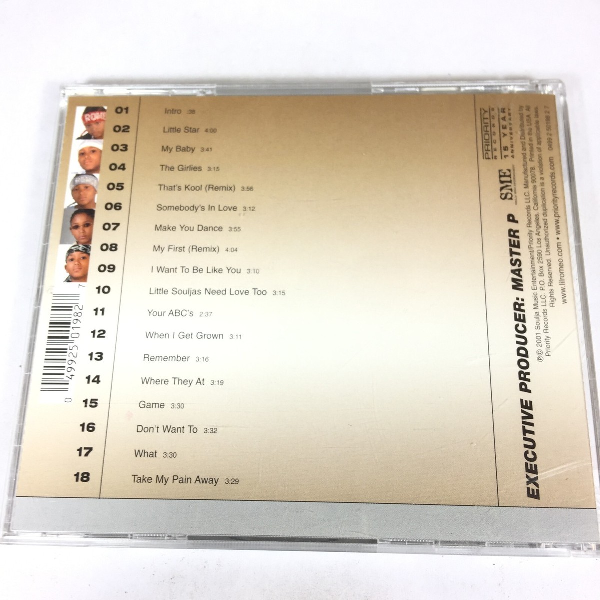Lil' Romeo by Romeo - AUDIO CD 49925019827| eBay