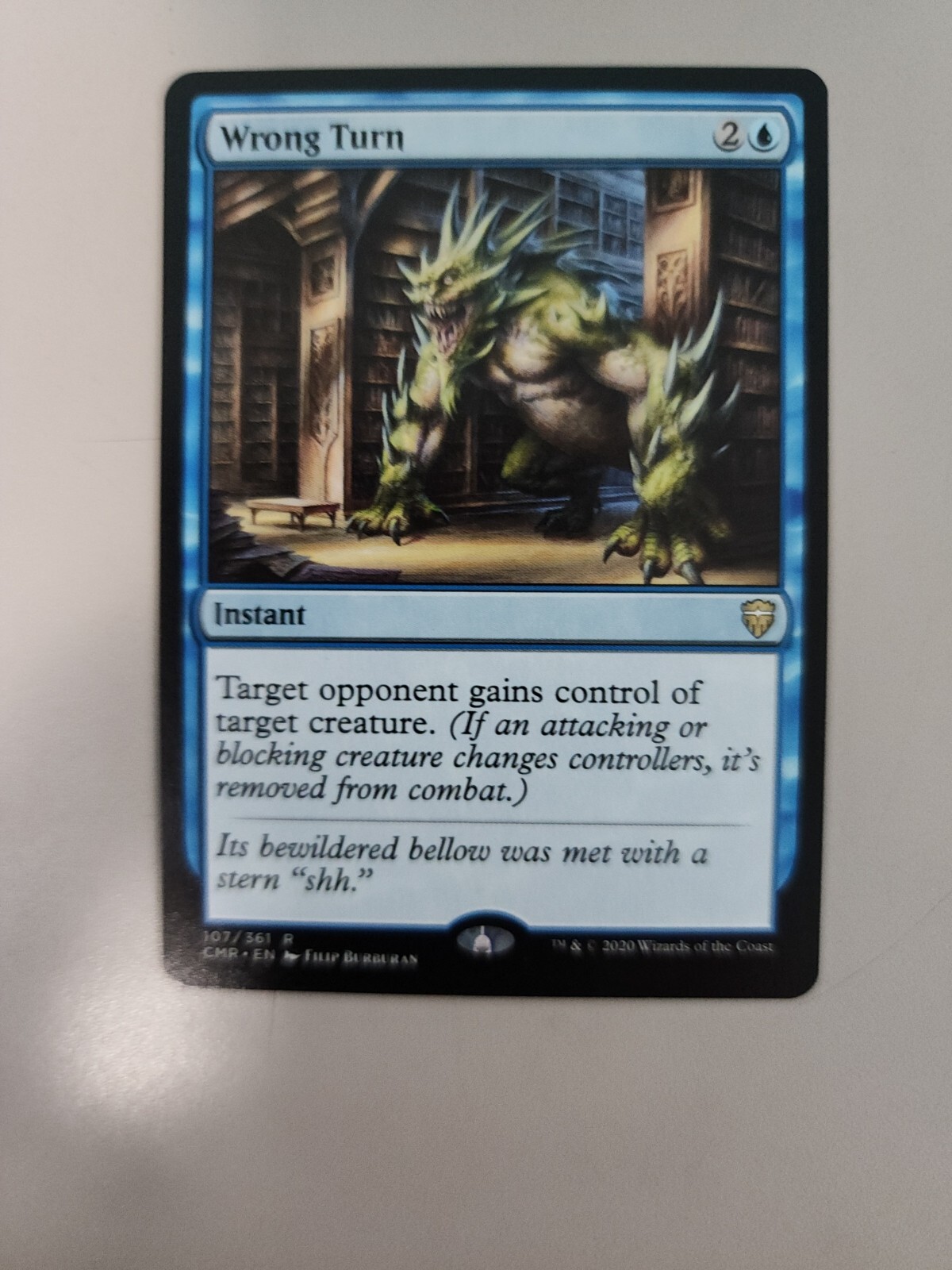 MTG Wrong Turn Commander Legends 107/361 Regular Rare