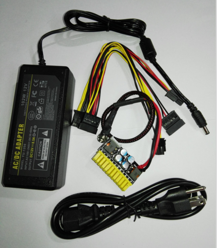 12V 180W DC Pico ATX switch PSU with Power Adapter /Car Auto MINI ITX Power - 第 1/8 張圖片