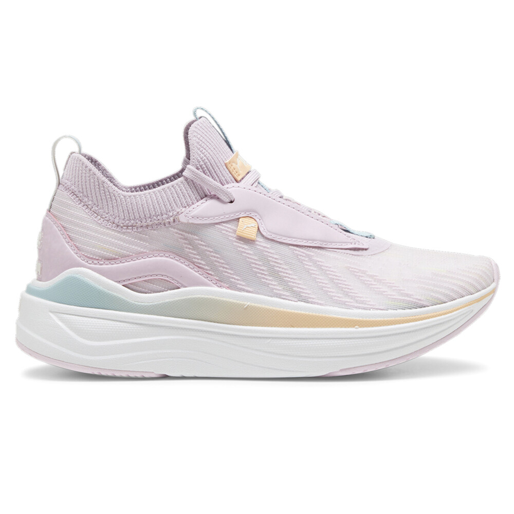 Женские фиолетовые кроссовки на шнуровке Puma Softride Stakd Dazed Повседневная обувь 30998101