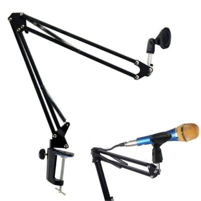 PORTA MICROFONO DA TAVOLO BRACCIO ALLUNGABILE ASTA MICROFONICA