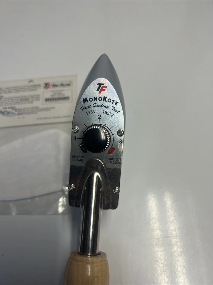 Top Flight Monokote Iron For R/c Model Airplane W Sock - Image 3 of 3