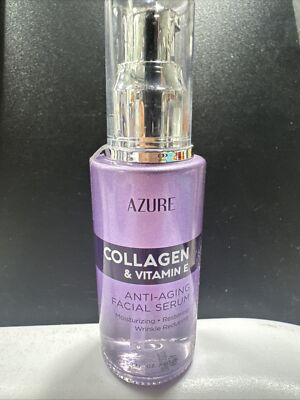 Azure Collagen & Vitamin E Anti-Aging Facial Serum 1.69 Fl oz.(50ml) Restoring