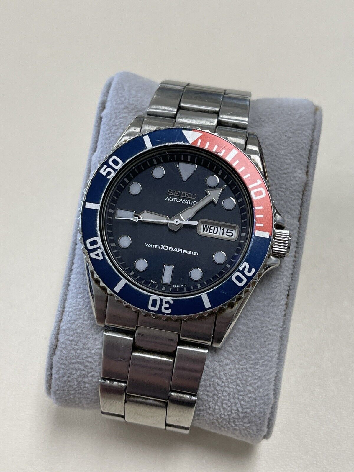 SEIKO AUTOMATIC 7S26-0040 DIVERS PEPSI | nate-hospital.com