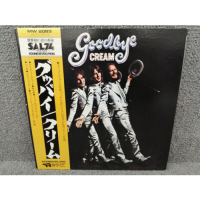 Cream/Goodbye, Japan Issue, w/ Obi, Board VG+