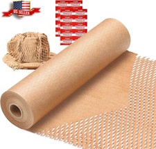 Honeycomb Cushioning Wrap Paper Packaging Shipping Recyclable 15'' x 200FT