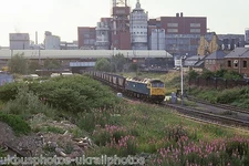 British Rail Class 47 47357 Warrington Arpley 24/07/85 Rail Photo B