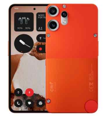 CMF by Nothing Phone 2 Pro 5G Unlocked ( Orange, 256 GB 8 GB RAM